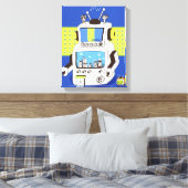 Toile Gros plan d'un robot (Insitu(Chambre))