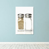 Toile Gros plan d'un sel et d'un agitateur de poivre 2 (Insitu (Plancher de Bois))