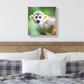Toile Gros plan d'un singe écureuil commun (Insitu(Chambre))