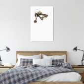 Toile Gros plan d'un tas de clés (Insitu(Chambre))