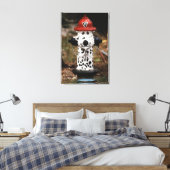 Toile Gros plan d'une borne d'incendie (Insitu(Chambre))