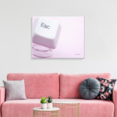 Toile Gros plan d'une clé de secours (Insitu(Salon))