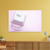 Toile Gros plan d'une clé de secours (Insitu(Salon))