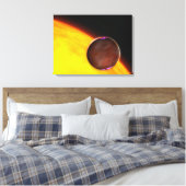Toile Gros plan d'une planète extrasolaire (Insitu(Chambre))