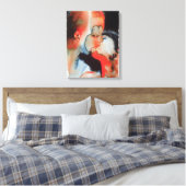 Toile Gros plan Kiss 1988 (Insitu(Chambre))