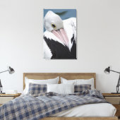 Toile Gros plan pélican australien (Insitu(Chambre))