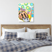 Toile Gros plan sur la souris d'ordinateur (Insitu(Chambre))
