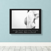 Toile Grossesse Photo Tir Maternité Couple Keepsaké (Insitu (Plancher de Bois))