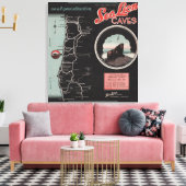 Toile Grottes de lions de mer, Florence, Oregon (Insitu(Salon))