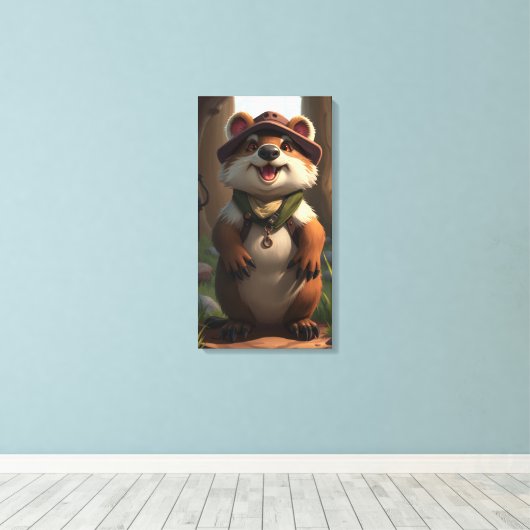 Toile Ground Hog  (Insitu (Plancher de Bois))