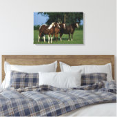 Toile Groupe de Chevaux de Peinture debout (Insitu(Chambre))