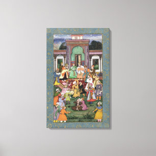 Toile Groupe de derviches de tourbillonnement, du grand