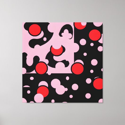 Toile Groupe de Nuages de Ballons (Recto)
