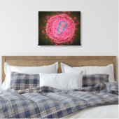 Toile Groupe De Virus Du VIH 2 (Insitu(Chambre))