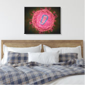 Toile Groupe De Virus Du VIH 2 (Insitu(Chambre))