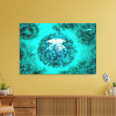 Toile Groupe De Virus H5N1 Avec Vue Glasseuse 2 (Insitu(Salon))