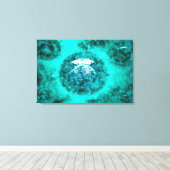 Toile Groupe De Virus H5N1 Avec Vue Glasseuse 2 (Insitu (Plancher de Bois))