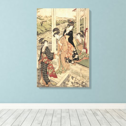 Toile Groupe des femmes (Insitu (Plancher de Bois))