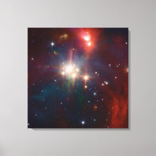 Toile Groupe d'étoiles infrarouge Coronet NASA