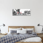 Toile Groupe patriotique Femmes Drapeau américain vers 1 (Insitu(Chambre))