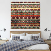 Toile Groupe tribal : Ethno Retro Motif (Insitu(Chambre))