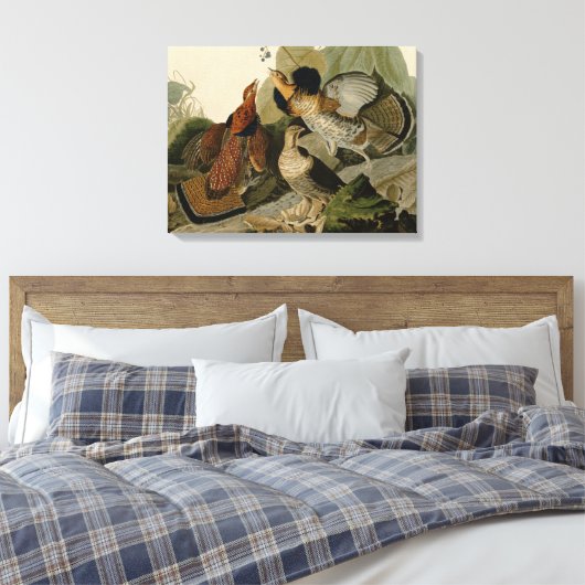 Toile Groupement rouffé par John Audubon (Insitu(Chambre))