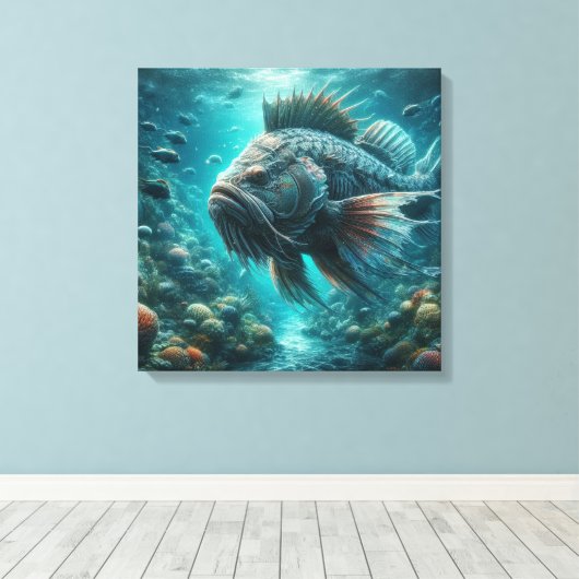 Toile Grouper (Insitu (Plancher de Bois))