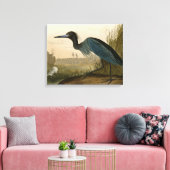 Toile Grue Bleue Heron Audubon Peinture (Insitu(Salon))