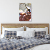 Toile Grue japonaise "Longévité" (Insitu(Chambre))