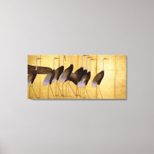 Toile Grue, Ogata Korin Art japonais