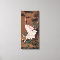 Grues, Watanabe Shuseki Art Japonais