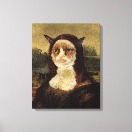 Toile Grumpy Cat (Recto)