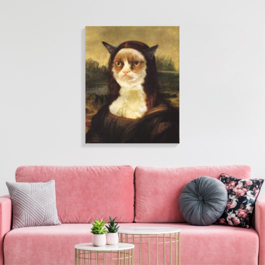 Toile Grumpy Cat (Insitu(Salon))