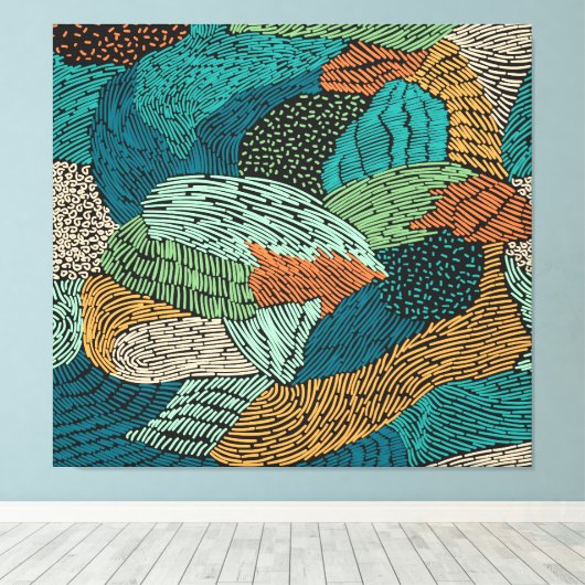 Toile Grunge Abstrait : Conception Motif transparente. (Insitu (Plancher de Bois))