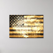 Toile Grunge American Flag 3 (Recto)