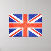 Toile Grunge Royaume-Uni Drapeau 2 (Recto)