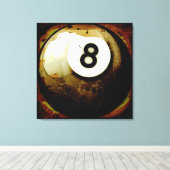 Toile Grunge Style 8 Ball (Insitu (Plancher de Bois))
