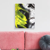 Toile Grunge texture expressive brosse traits (Insitu(Salon))