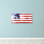 Toile Grunge USA (Insitu (Plancher de Bois))