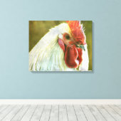 Toile Grunge Vintage Rooster Imprimer (Insitu (Plancher de Bois))