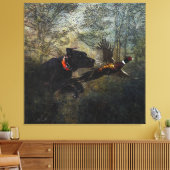 Toile GSP, Chasse faisan (Insitu(Salon))