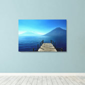 Toile Guatemala - Lago Atitlan Sunrise (Insitu (Plancher de Bois))