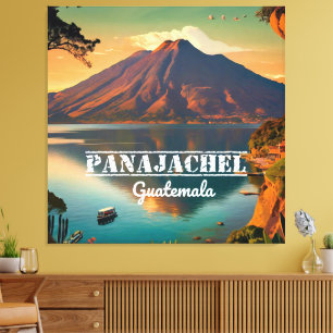 Toile Guatemala Panajachel   Voyager Vintage