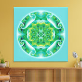 Toile Guérison Mandala 4 Canvas Imprimer (Insitu(Salon))