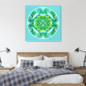 Toile Guérison Mandala 4 Canvas Imprimer (Insitu(Chambre))