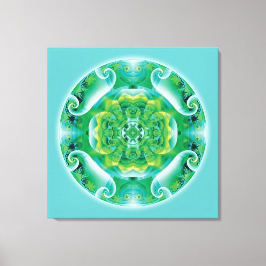 Toile Guérison Mandala 4 Canvas Imprimer (Recto)