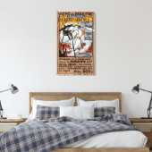 Toile Guerre des Mondes Poster français 1906 (Insitu(Chambre))