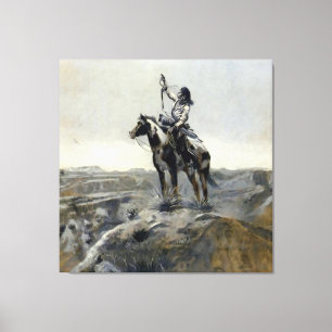Toile “Guerre” Peinture occidentale de Charles M Russell