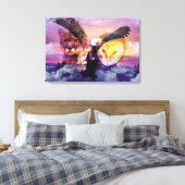 Toile Guerrier amérindien (Insitu(Chambre))