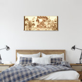 Toile Guerrier, assistant et sorcière (Insitu(Chambre))